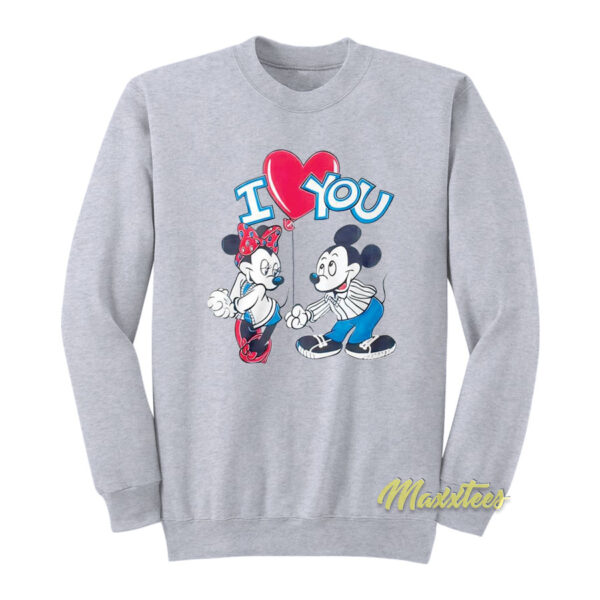 Harry Styles Mickey Minnie I Love You Sweatshirt