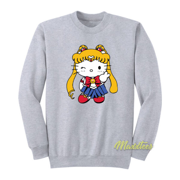 Hello Kitty Sailor Moon Sweatshirt