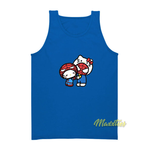 Hello Kitty and Spiderman Tank Top