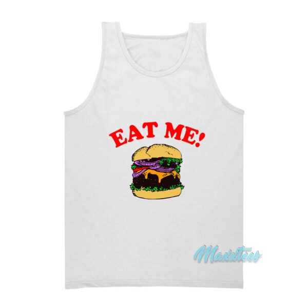 Captain Spaulding Eat Me Hamburger Tank Top