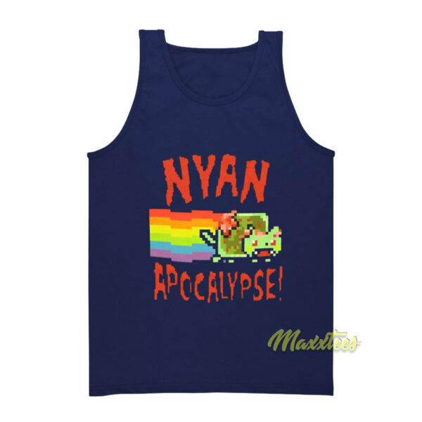 Nyan Cat Apocalypse Tank Top