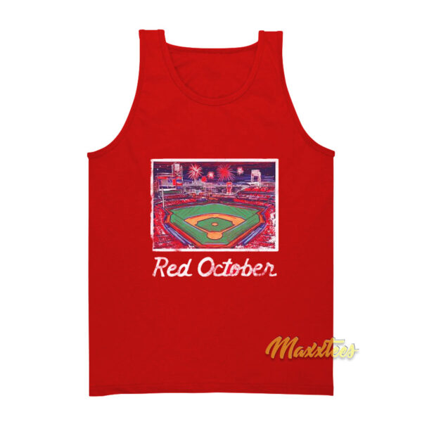 Philadelphia Phillies Red October Stadium Tank Top