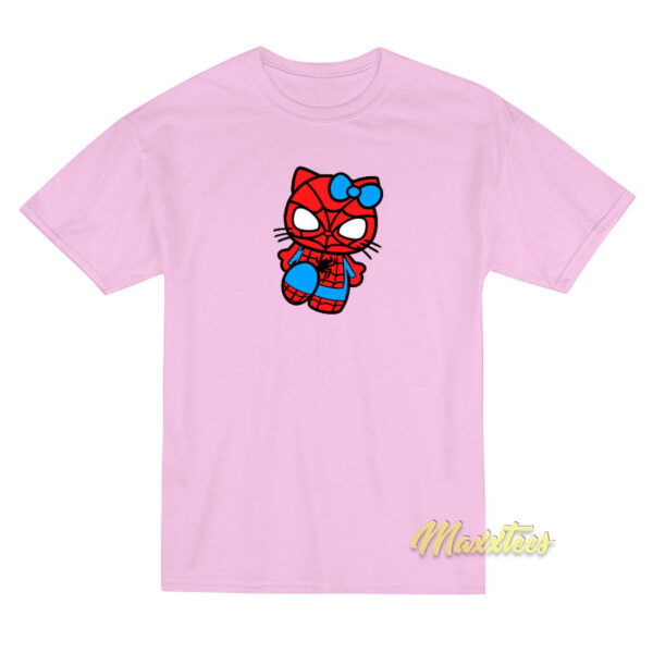Spiderman and Hello Kitty T-Shirt