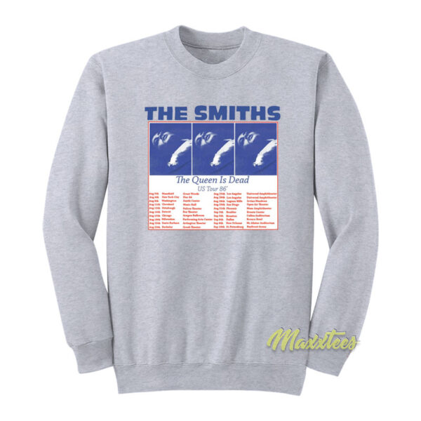 The Smith The Queen Is Dead Us Tour 86 Sweatshirt