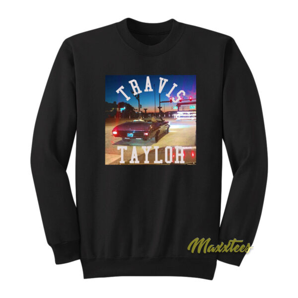 Travis Kelce and Taylor Swift In Car Sweatshirt