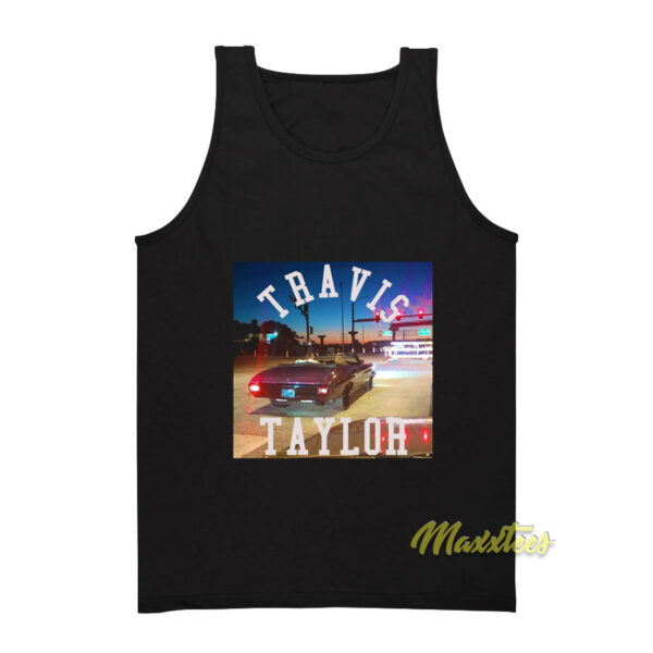 Travis Kelce and Taylor Swift In Car Tank Top