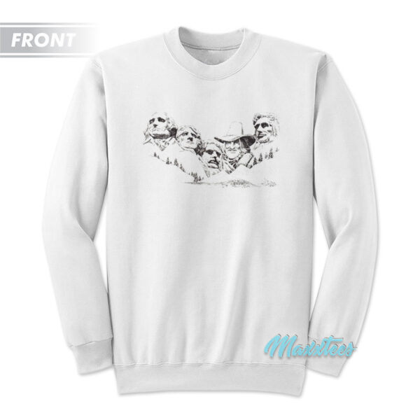 Willie Nelson Mount Rushmore Sweatshirt