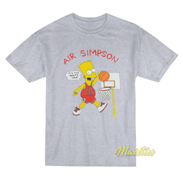 Air Simpson Bart Simpson 1990s T-Shirt