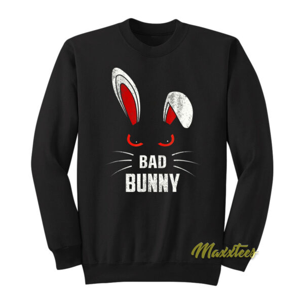 Bad Bunny Scary Rabbit Sweatshirt