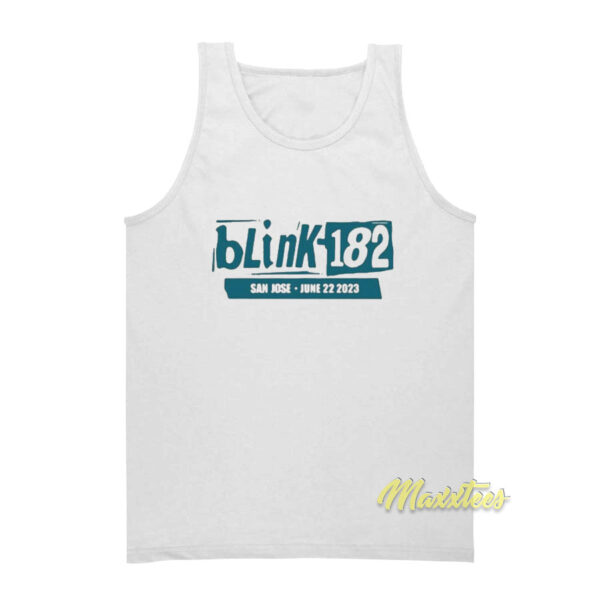 Blink-182 San Jose June 22 2023 Tank Top