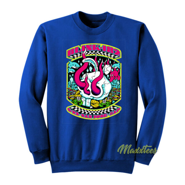 Blink-182 San Jose Skull Sweatshirt