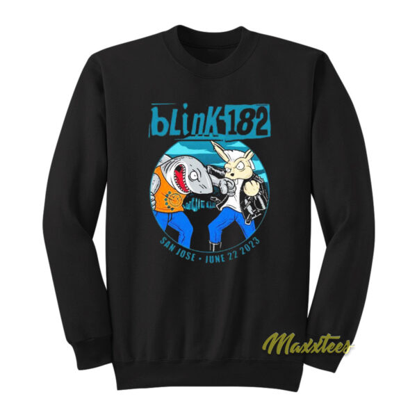 Blink-182 Sharks Tank San Jose Sweatshirt