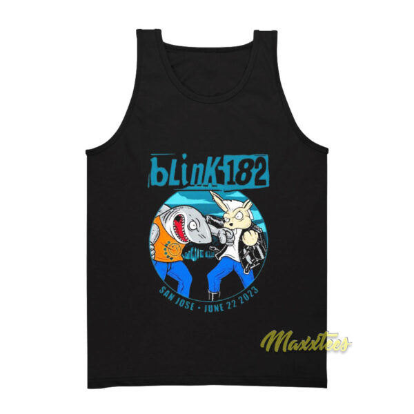 Blink-182 Sharks Tank San Jose Tank Top