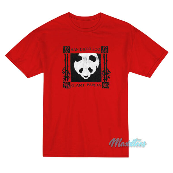 Tom DeLonge San Diego Zoo Giant Panda T-Shirt