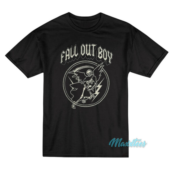 Fall Out Boy Flying Grim Reaper T-Shirt