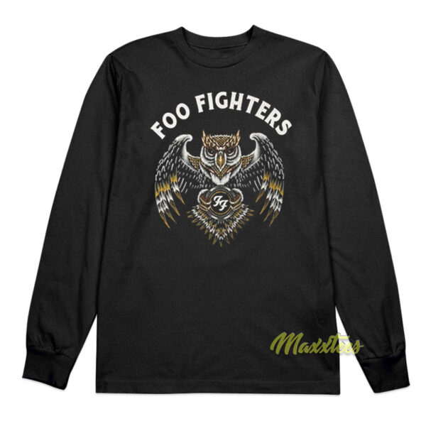 Foo Fighters Owl Long Sleeve