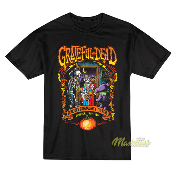 Grateful Dead Halloween Berkeley 1984 Night T-Shirt
