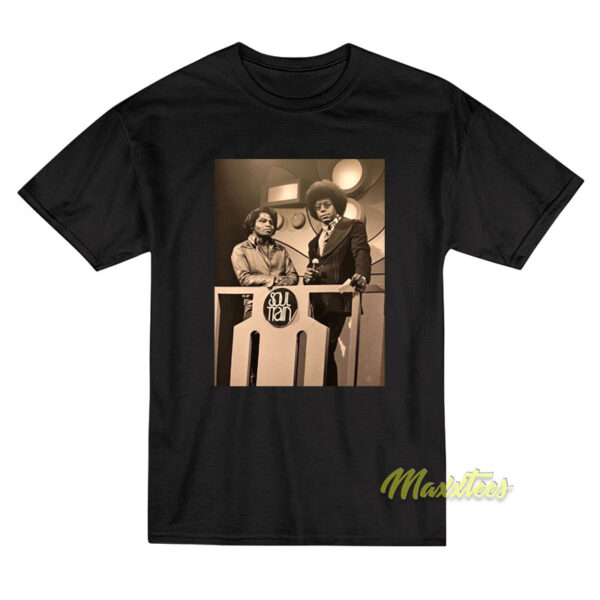 James Brown and Don Cornelius T-Shirt