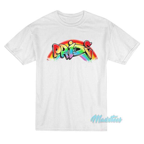Mariah Carey Pride Airbrush Rainbow T-Shirt