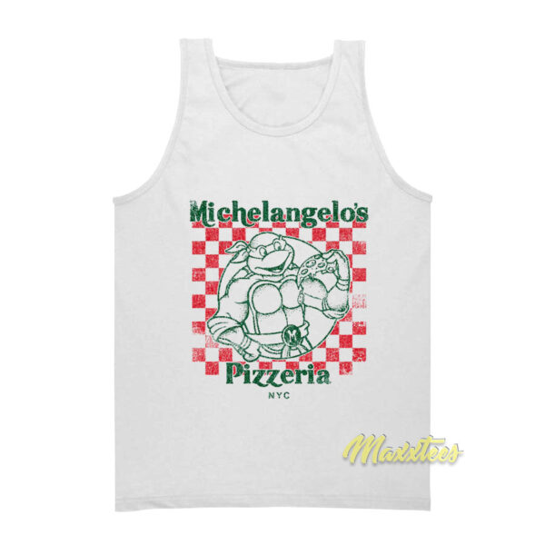 Michelangelo's Pizzeria NYC TMNT Tank Top