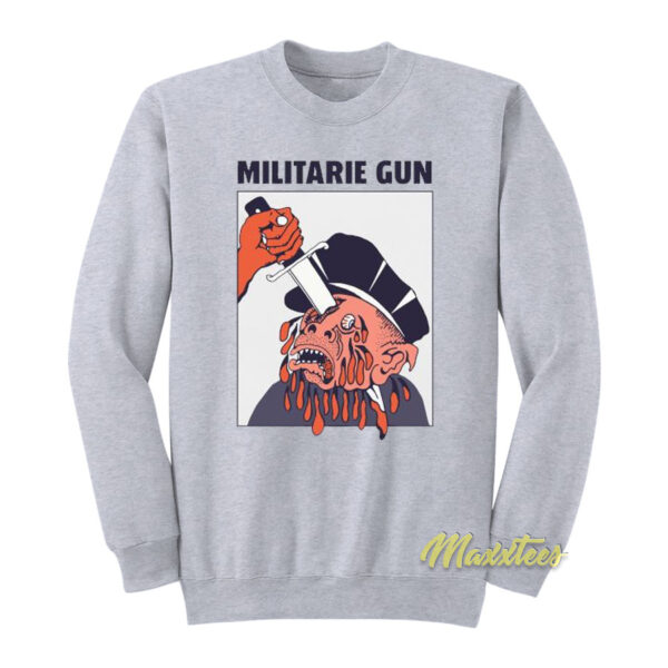 Militarie Gun Cop Stab Sweatshirt