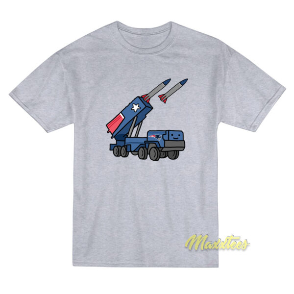 New England Patriots Rockets Truck T-Shirt