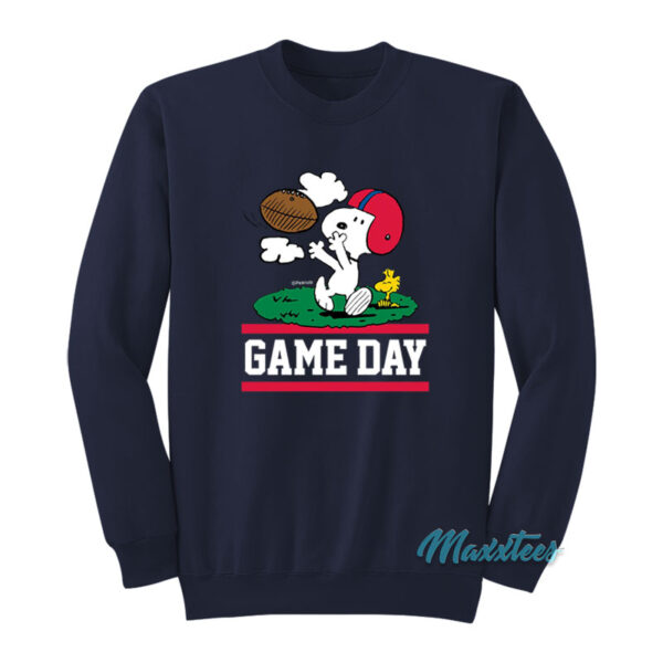 Peanuts Snoopy Football Game Day Sweatshirt