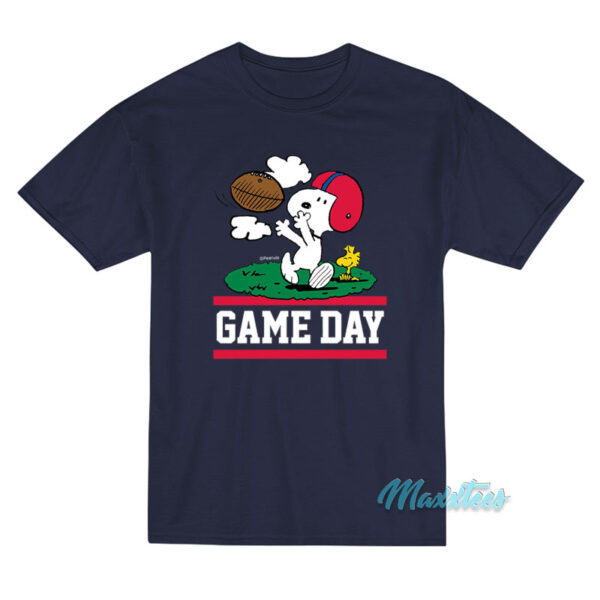 Peanuts Snoopy Football Game Day T-Shirt