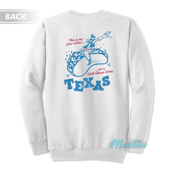 Sonic Drive In State Texas Sweatshirt