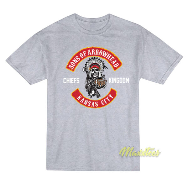 Sons Of Arrowhead Kansas City Chiefs Kingdom T-Shirt