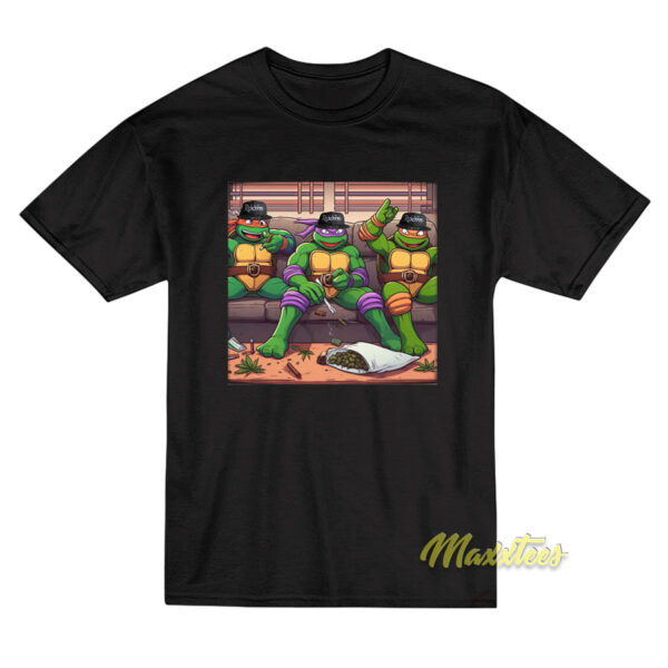 Teenage Mutant Ninja Turtles Raw Room Weed T-Shirt