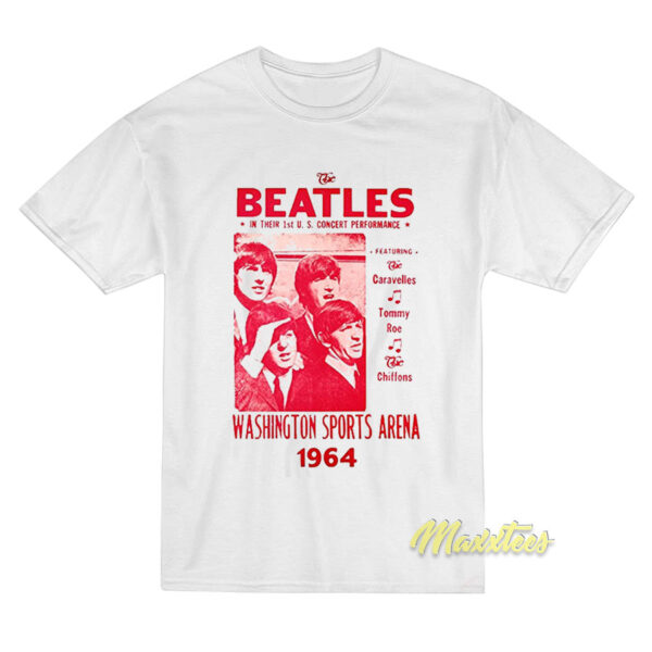 The Beatles Washington Sport Arena 1964 T-Shirt