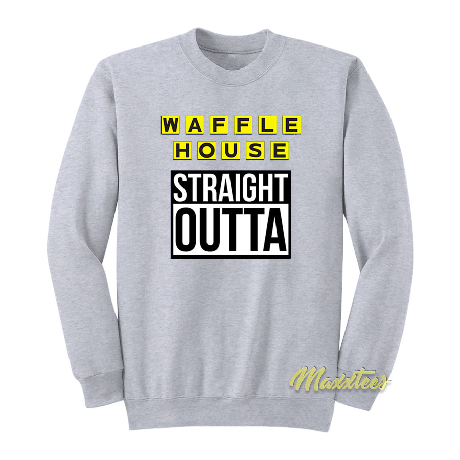 braves waffle house sweatshirt