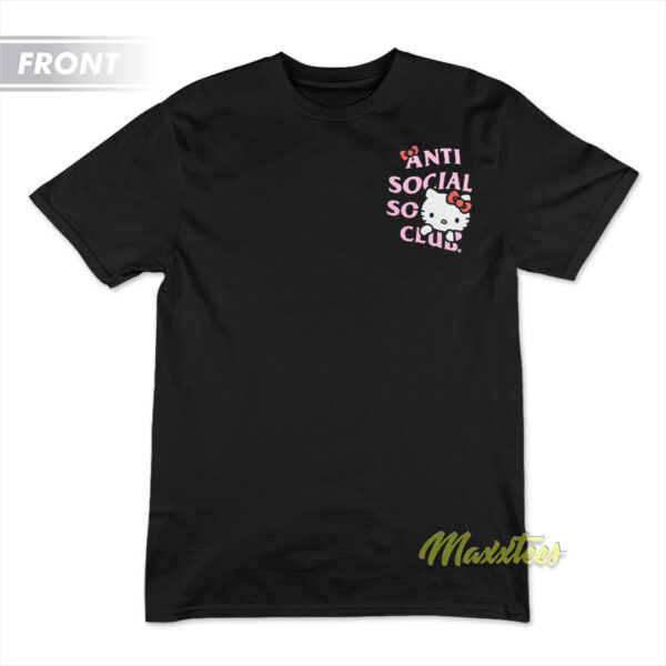 Anti Social Social Club Hello Kitty T-Shirt
