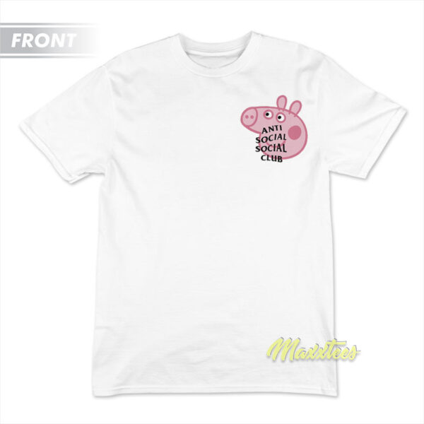 Anti Social Social Club Peppa Pig T-Shirt
