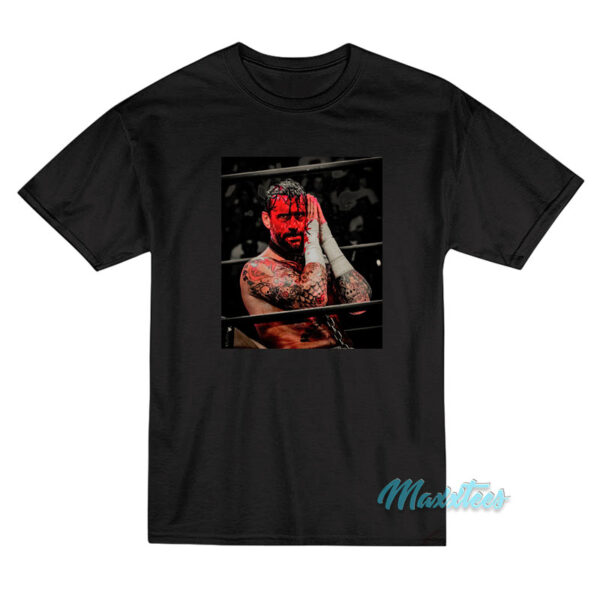 CM Punk Bloody T-Shirt