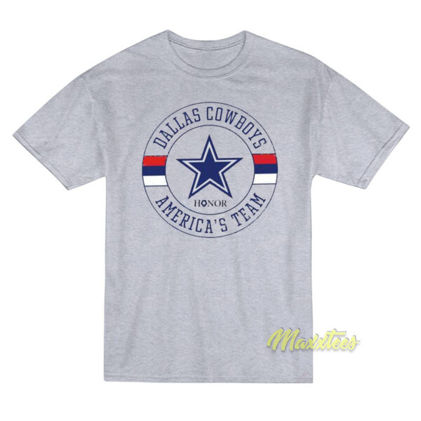 Dallas Cowboys America's Team Honor T-Shirt