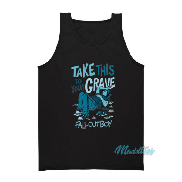 Take This To Your Grave Fall Out Boy Tank Top