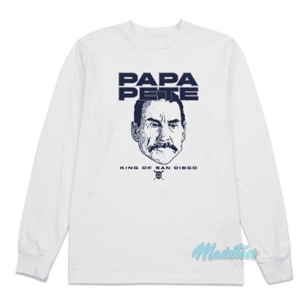 Papa Pete King Of San Diego Long Sleeve Shirt