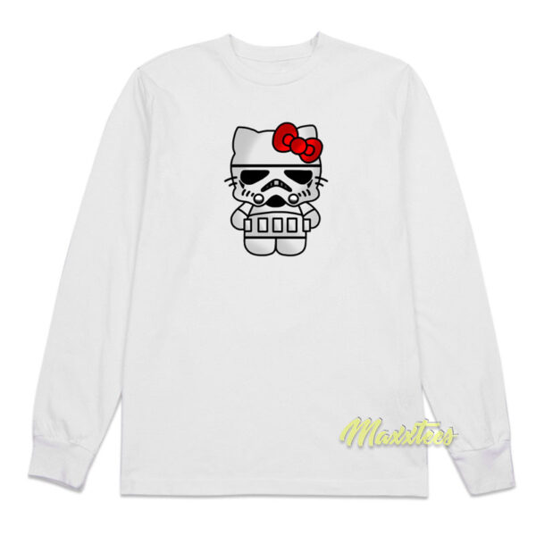 Hello Kitty Stormtrooper Long Sleeve Shirt