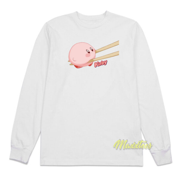 Kirby Chopsticks Long Sleeve Shirt