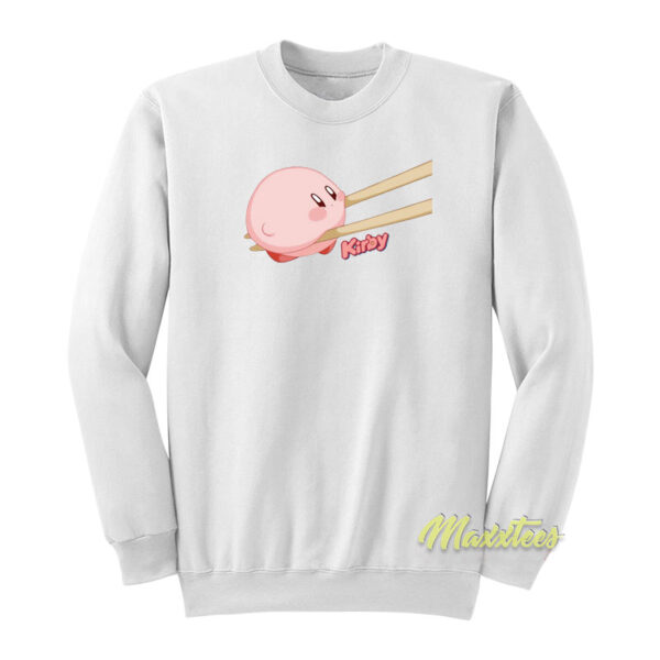 Kirby Chopsticks Sweatshirt