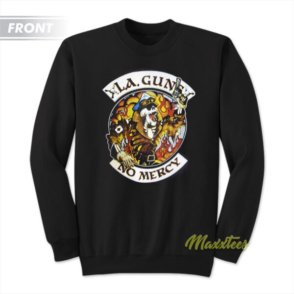 LA Guns No Mercy 1988 Electric Gypsy Sweatshirt