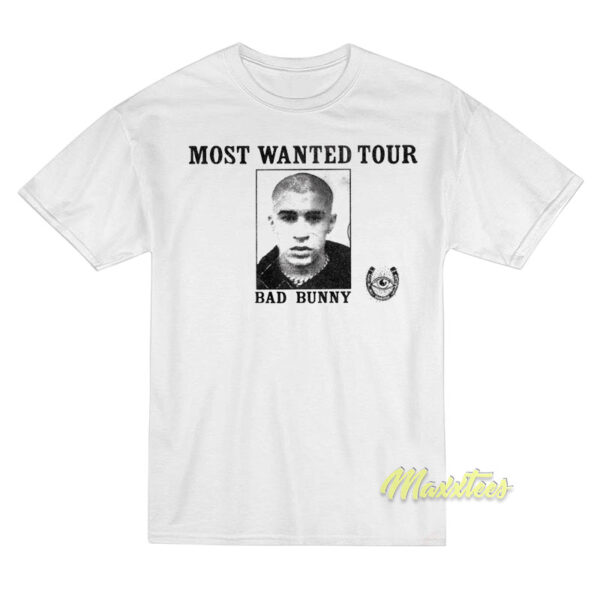 Most Wanted Tour Bad Bunny T-Shirt