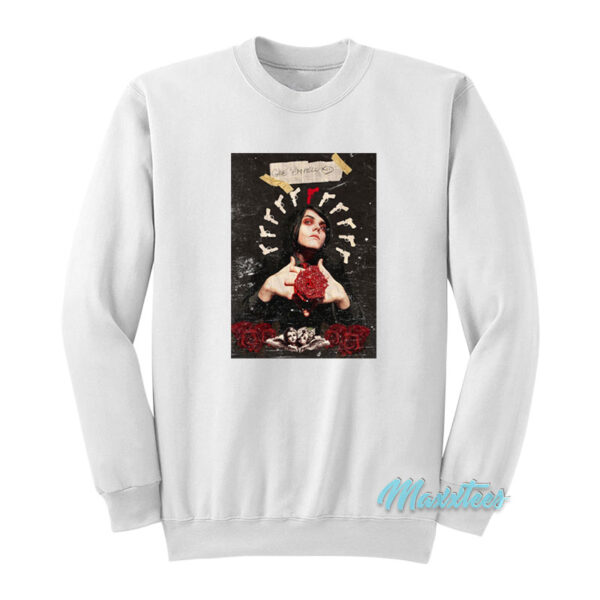 MCR Gerard Way Guns And Angel Poster Sweatshirt