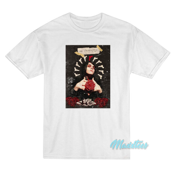 MCR Gerard Way Guns And Angel Poster T-Shirt