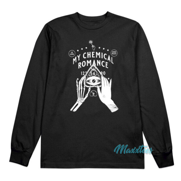 My Chemical Romance Ouija Planchette Long Sleeve Shirt