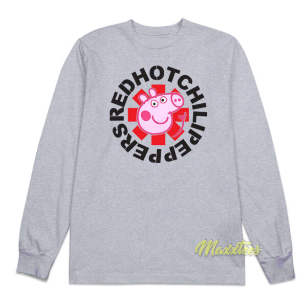 Peppa Pig Red Hot Chili Peppers Long Sleeve Shirt