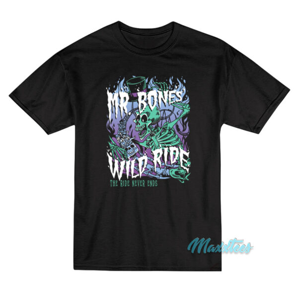 Planet Coaster Mr Bones Wild Ride T-Shirt