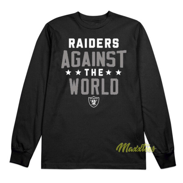 Raiders Against The World Long Sleeve Shirt